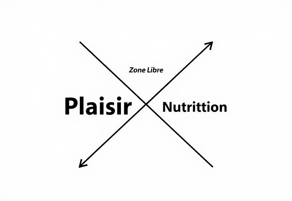 Schéma conceptuel des axes Plaisir et Nutrition